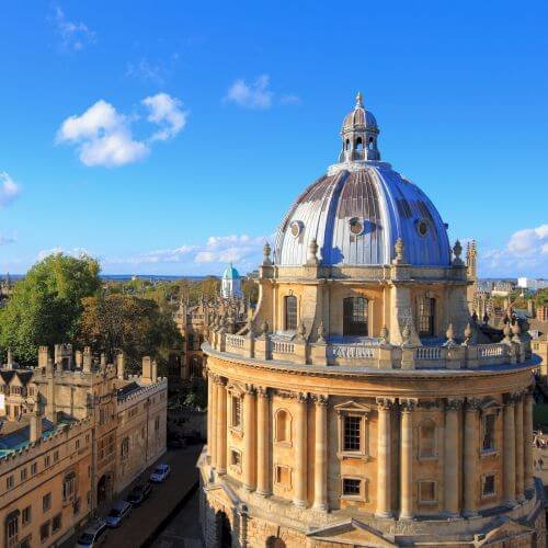 Oxford Birthday Weekend Package Destination