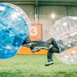 Leeds Stag Do Bubble Football